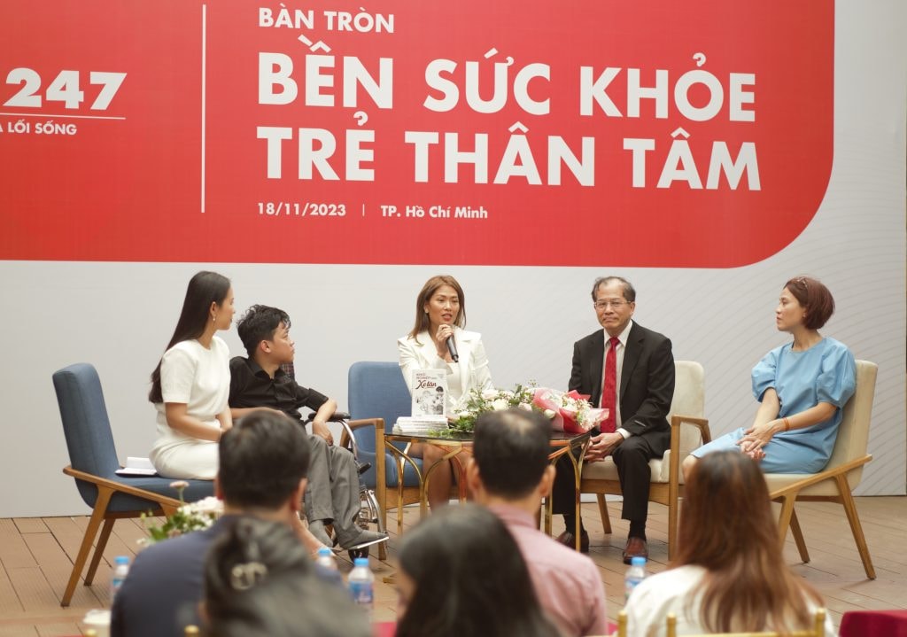 Doanh nhân, vận động viên Teppi Nguyễn Phương Hoa cũng có những chia sẻ về cách cân bằng cuộc sống của người phụ nữ hiện đại