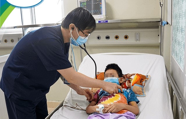 Bệnh nhân sốt xuất huyết