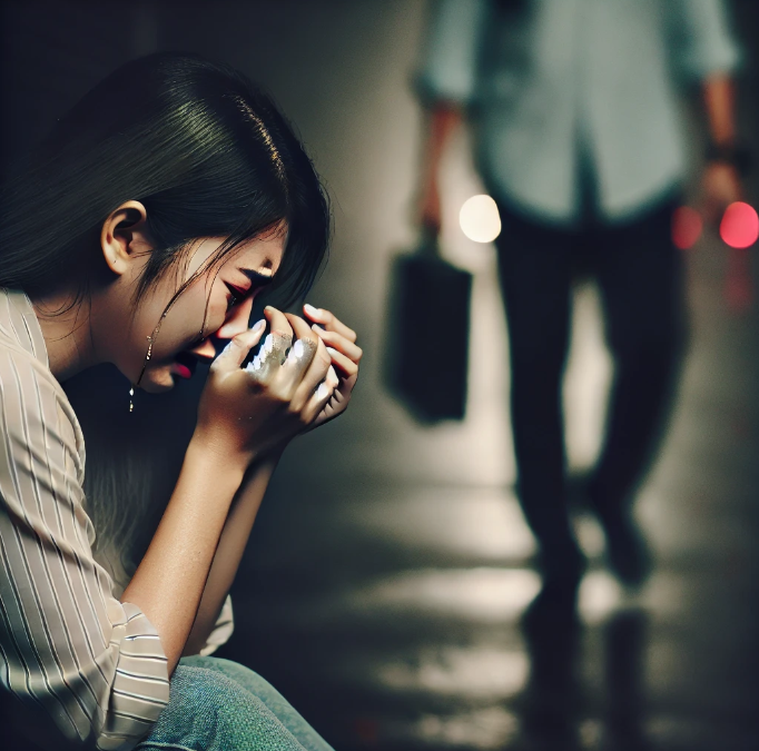 sợ anh ấy có người khác