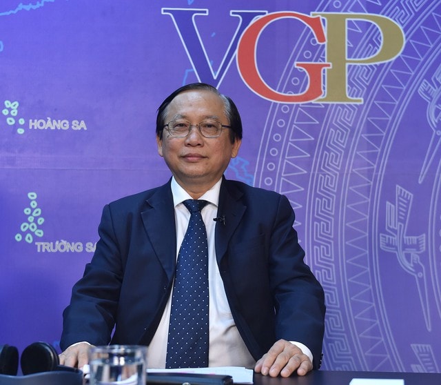 TỔNG THUẬT Tọa đàm: Phòng tránh sốt xuất huyết - Những giải pháp nào hiệu quả?- Ảnh 1.PGS.TS.BS. Nguyễn Thanh Hùng - Giám đốc Bệnh viện Nhi đồng 1 TPHCM - Ảnh: VGP/Dương Tuấn