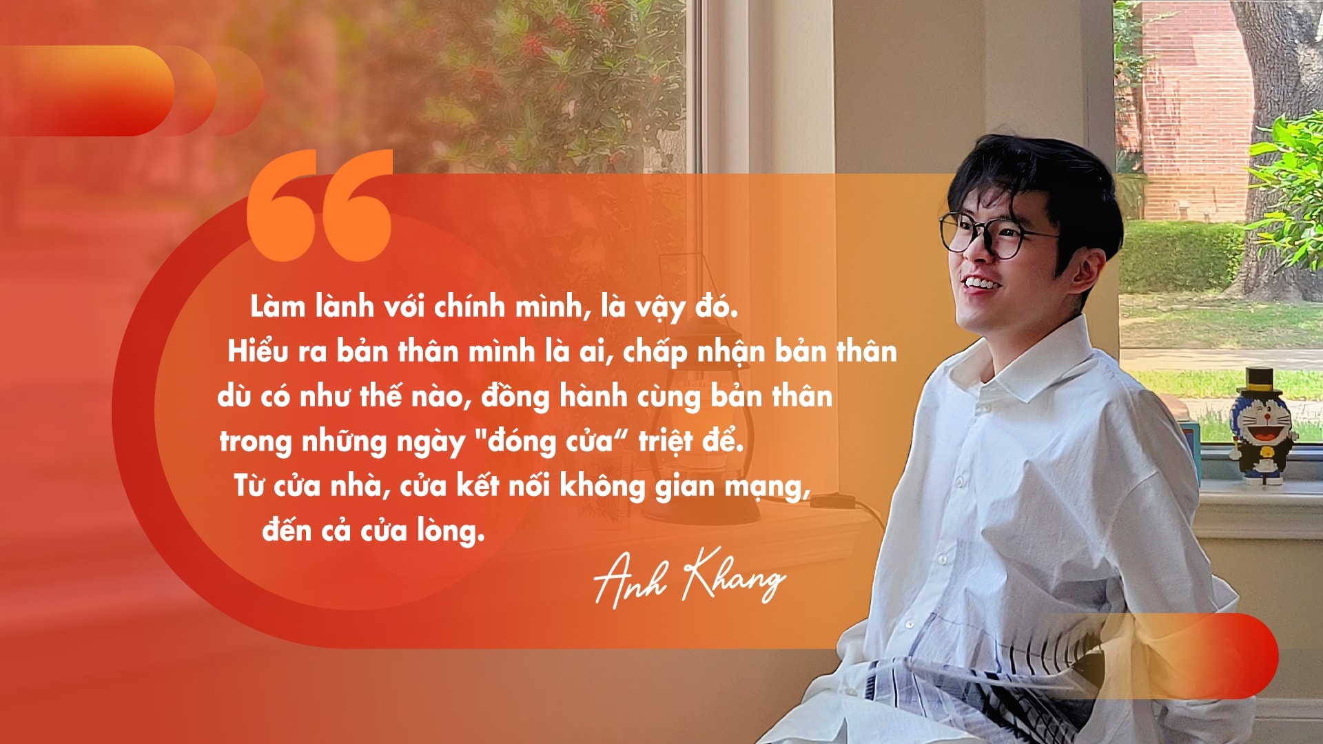 Chỉ có mình đối diện chính mình - Anh Khang