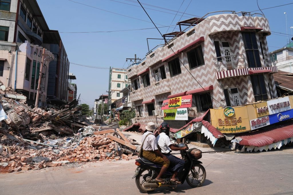 Số người thiệt mang do động đất tại Myanmar vượt 1.700