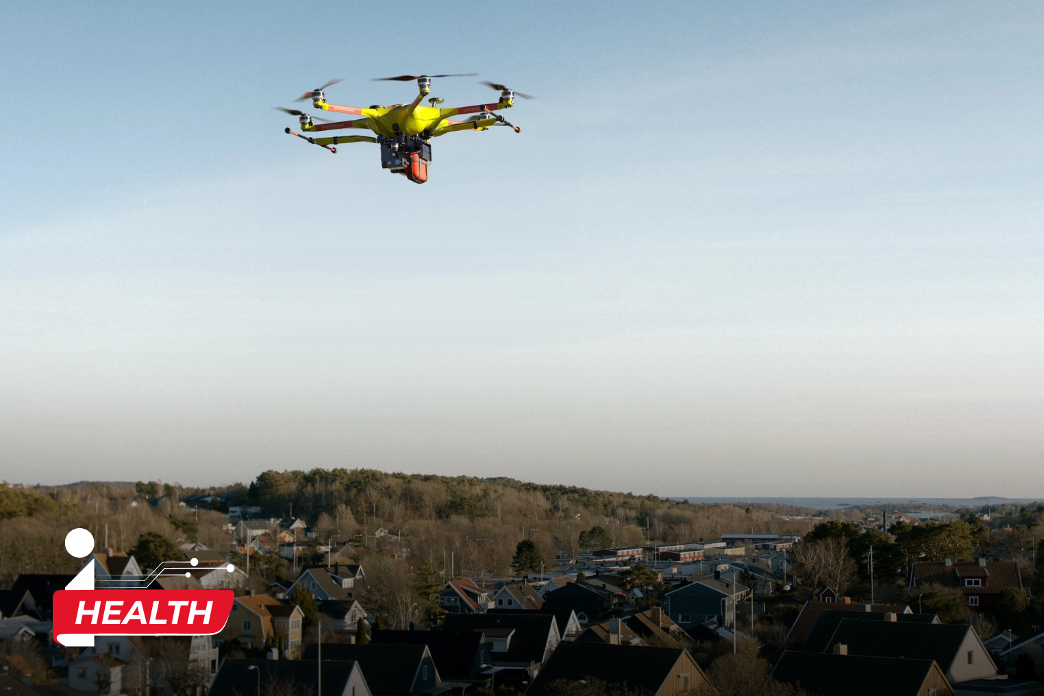Drone giao máy sốc tim nhanh hơn xe cứu thương: Giải pháp mới trong cấp cứu ngưng tim 