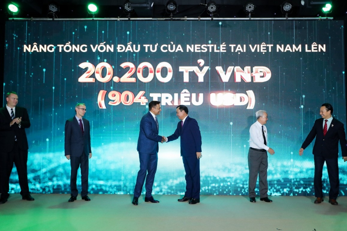 Khoản đầu tư này nâng tổng vốn rót vào nhà máy Trị An lên 175 triệu USD, đưa tổng vốn đầu tư của Nestlé Việt Nam lên mức 904 triệu USD (gần 20.200 tỷ đồng)