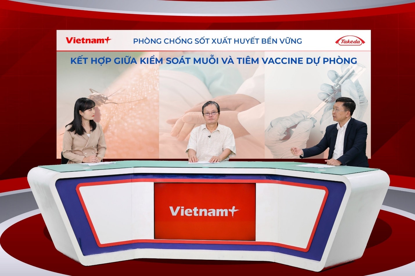 Tọa đàm “Phòng chống sốt xuất huyết bền vững: Kết hợp giữa kiểm soát muỗi và tiêm vaccine dự phòng”.