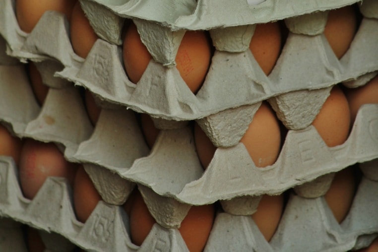 Mỹ thu hồi hàng chục triệu quả trứng do nhiễm khuẩn salmonella. (Ảnh minh họa)