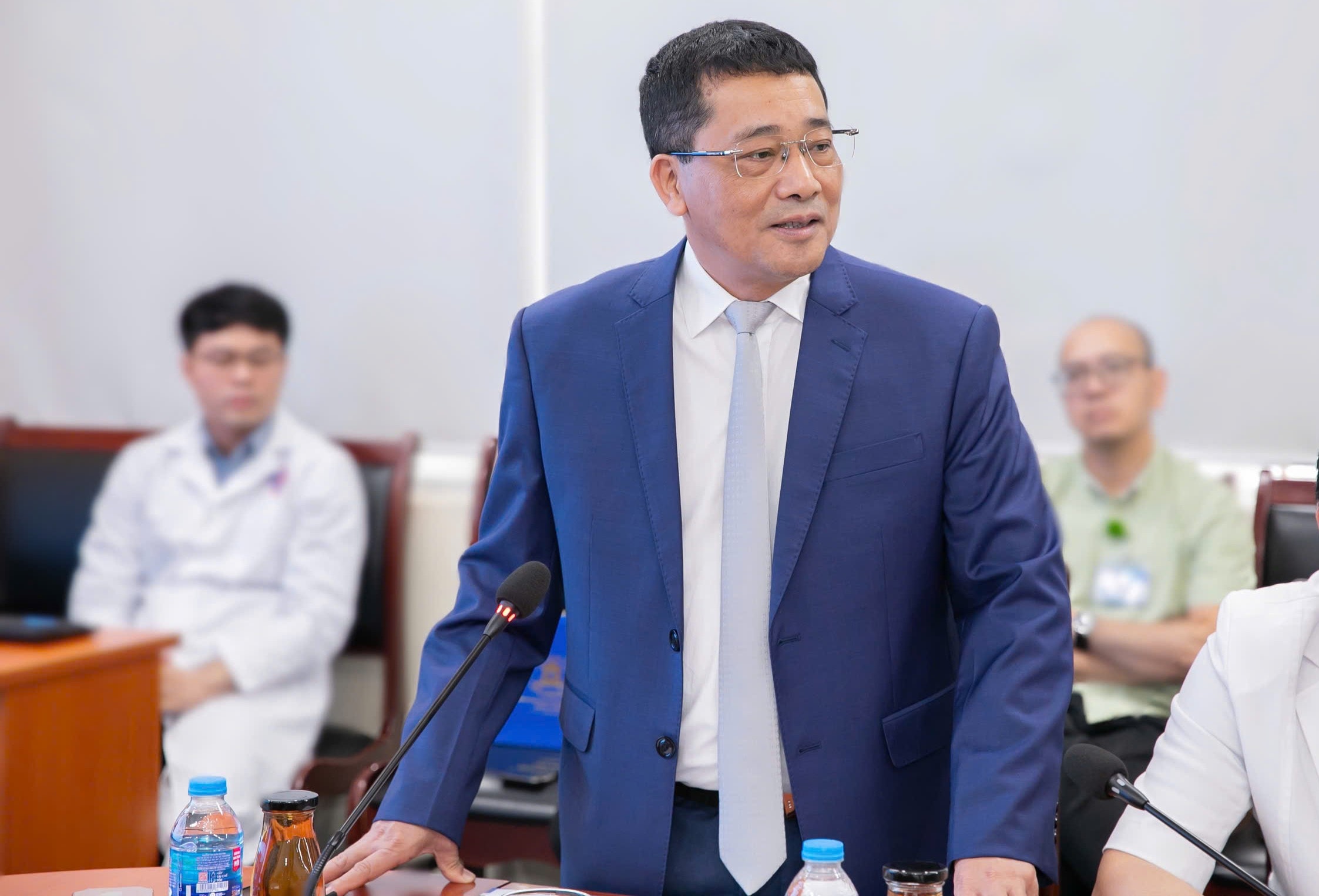 GS.TS Lê Văn Quảng, Giám đốc Bệnh viện K, khẳng định ý nghĩa của hợp tác trong nâng cao chất lượng điều trị ung thư