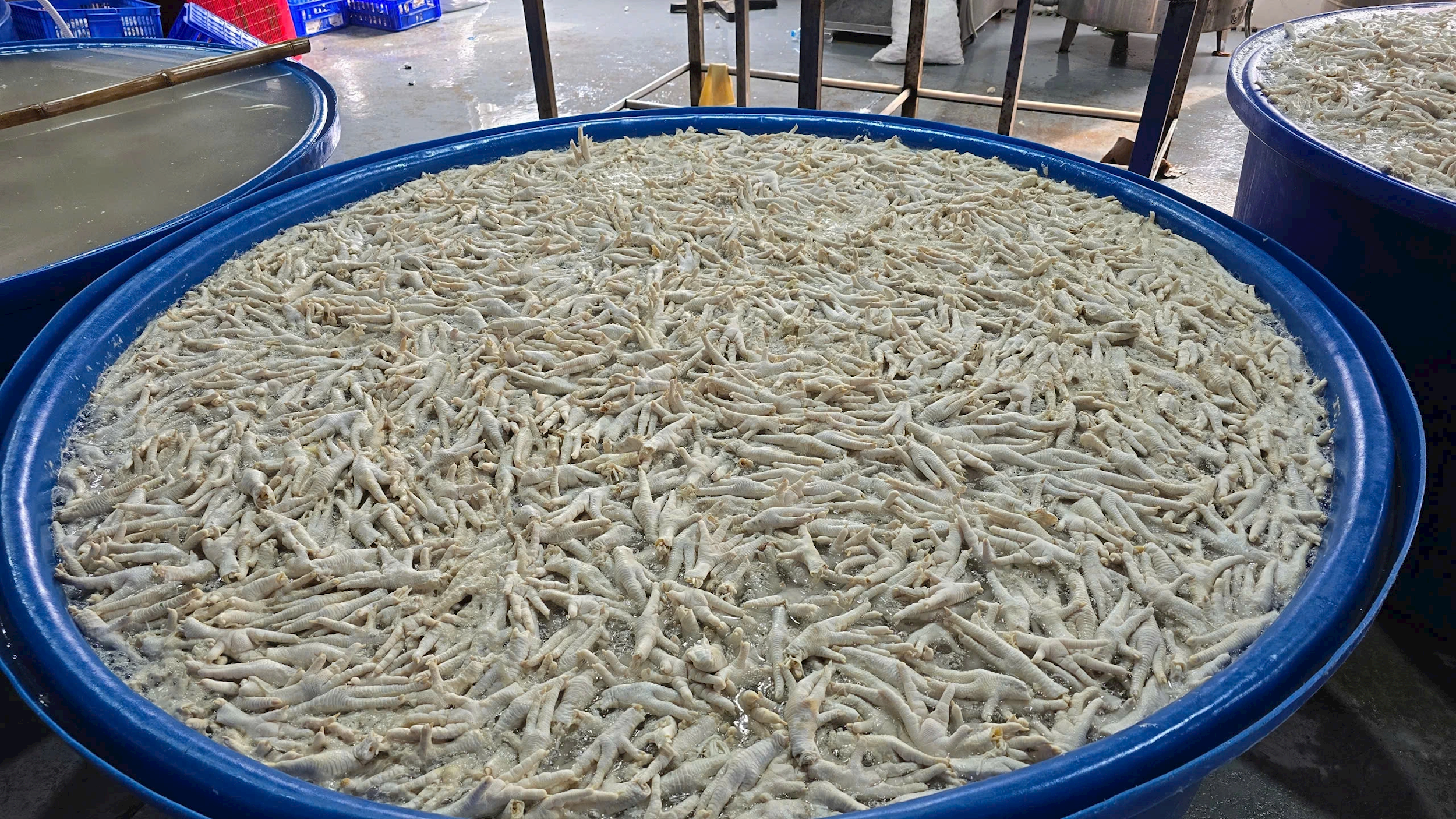 chân gà tẩy trắng