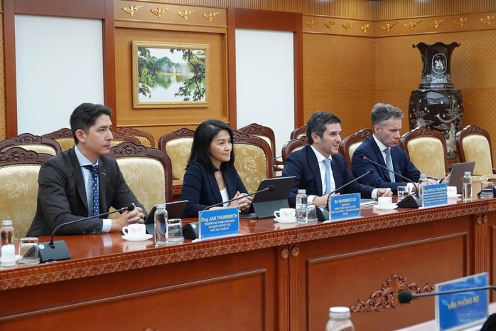 Bộ trưởng Nguyễn Văn Thắng làm việc với FTSE Russell về nâng hạng thị trường chứng khoán- Ảnh 2. Bộ trưởng Nguyễn Văn Thắng làm việc với FTSE Russell về nâng hạng thị trường chứng khoán- Ảnh 2.