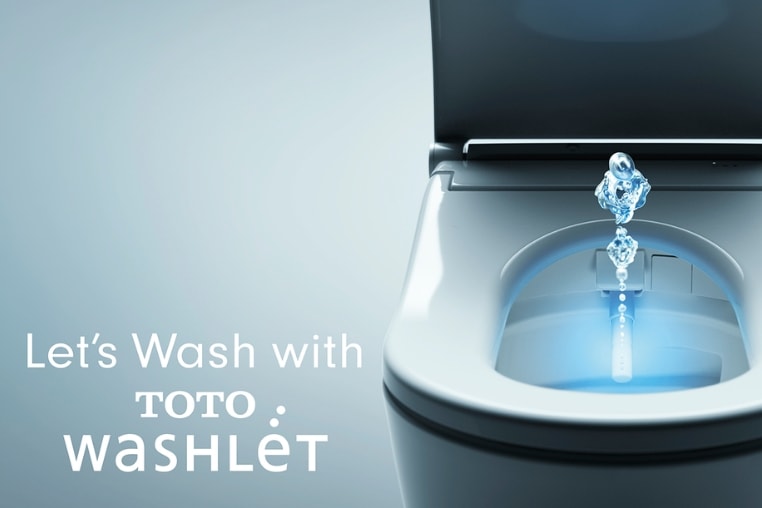 Sản phẩm Washlet từng được Toto ra mắt trước đó, cho thấy tiềm năng công nghệ lớn của thương hiệu.
