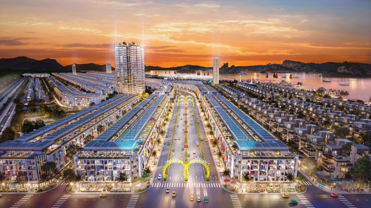 Phối cảnh tổng thể Phương Đông Wonder Island.