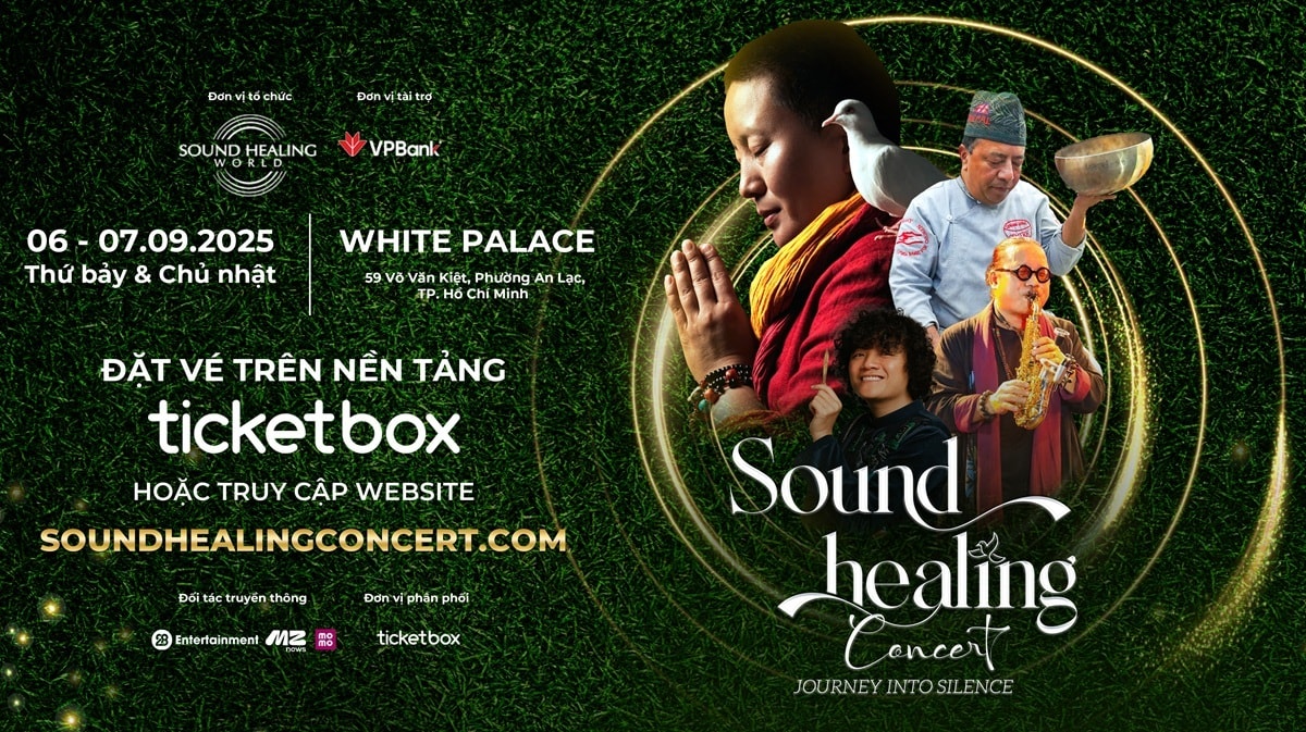 Sound Healing Concert là món quà tinh thần VPBank dành tặng cho khách hàng thân thiết.