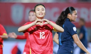 Đội tuyển nữ Việt Nam thắng Campuchia 6-0