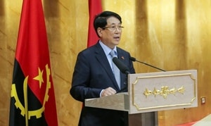 Chủ tịch nước Lương Cường phát biểu chính sách tại Quốc hội Angola