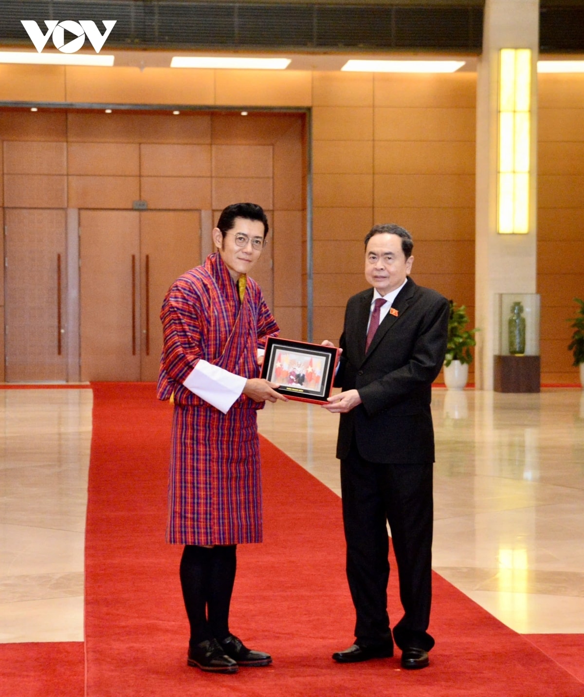 Chủ tịch Quốc hội Trần Thanh Mẫn hội kiến Quốc vương Bhutan - 8