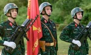 Xuất hiện hơn 1 phút và thoại 7 từ, Lê Hoàng Hiệp vẫn gây sốt ở 'Sao nhập ngũ'