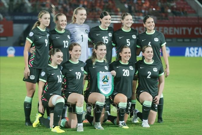 U23 nữ Australia vượt qua Myanmar, lần đầu vô địch AFF Cup nữ 2025- Ảnh 1.