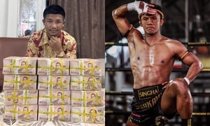 Rodtang kiếm tiền gấp 17 lần Buakaw sau 80 giây, cao nhất làng võ Thái Lan