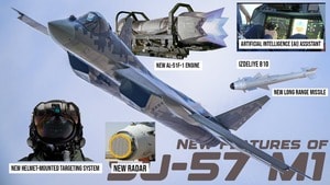 Phiên bản nâng cấp 'chiến thần tàng hình' Su-57M1 của Nga khiến NATO dè chừng