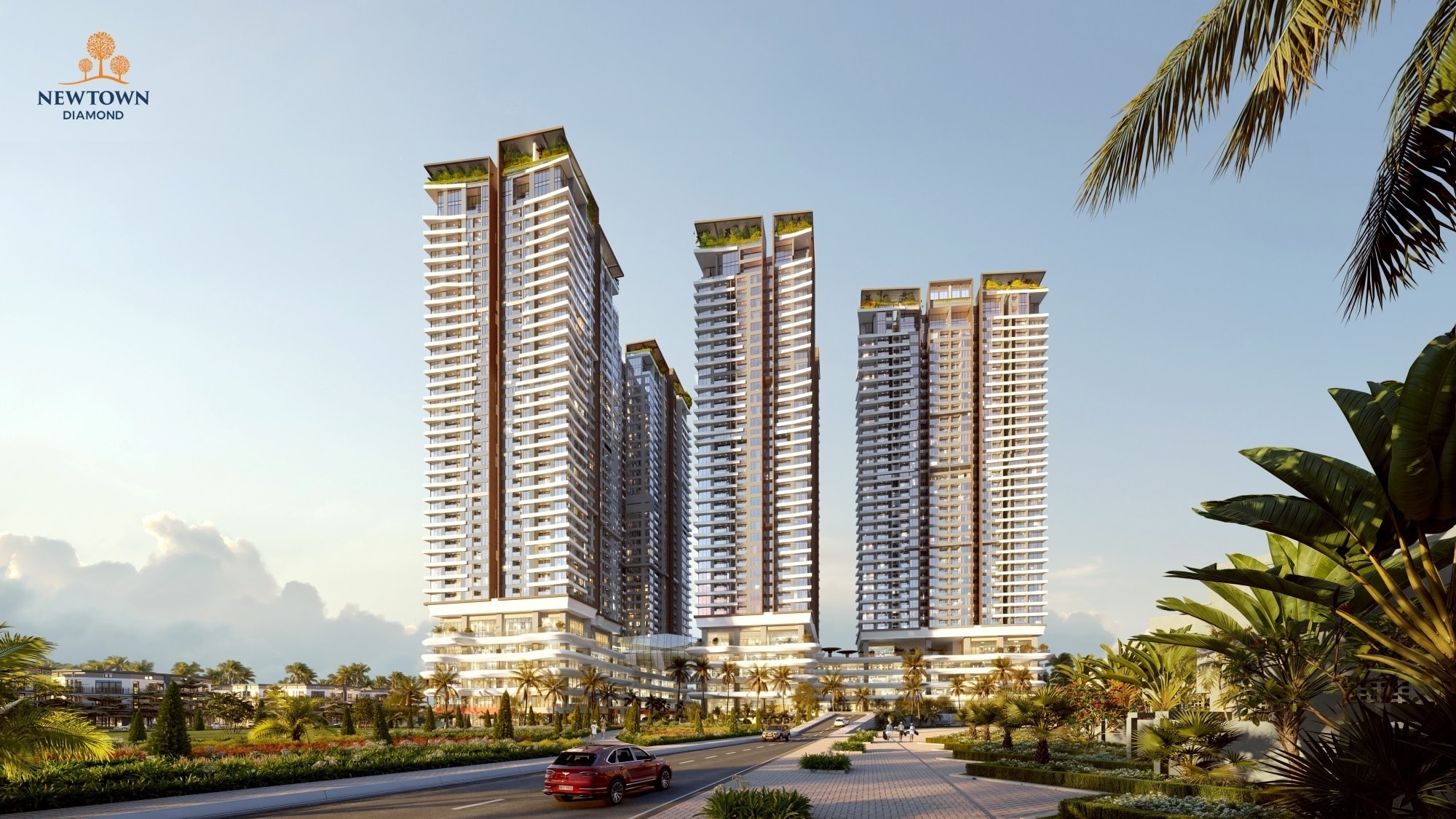 Newtown Diamond đem lại không gian sống chuẩn nghỉ dưỡng tại gia, đồng thời có tiềm năng gia tăng giá trị mạnh mẽ.