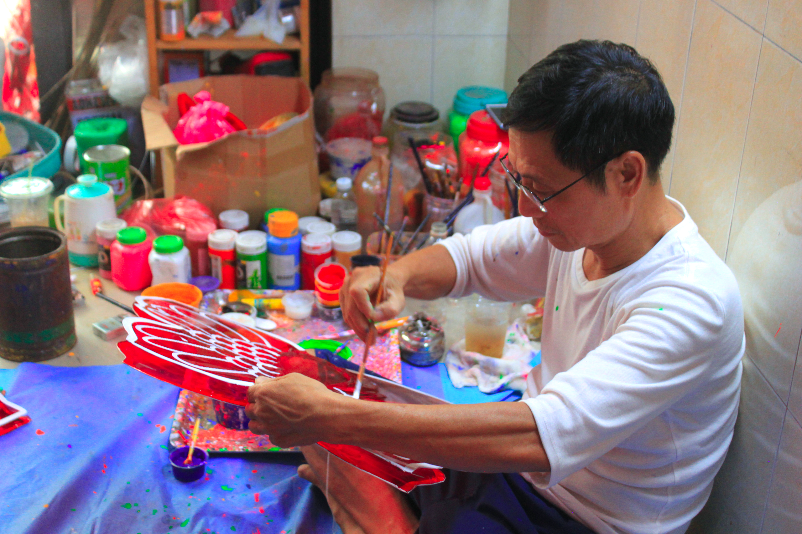 Làng nghề lồng đèn truyền thống Phú Bình cần cú hích từ thương mại điện tử - Ảnh 7.