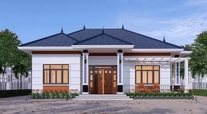 Những điều cần lưu ý khi xây nhà mái Nhật 