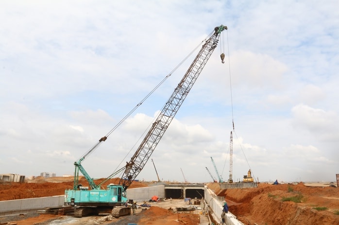Gần 14.000 nhân lực thi công xuyên Lễ 2-9 trên “đại công trường” sân bay Long Thành- Ảnh 13.