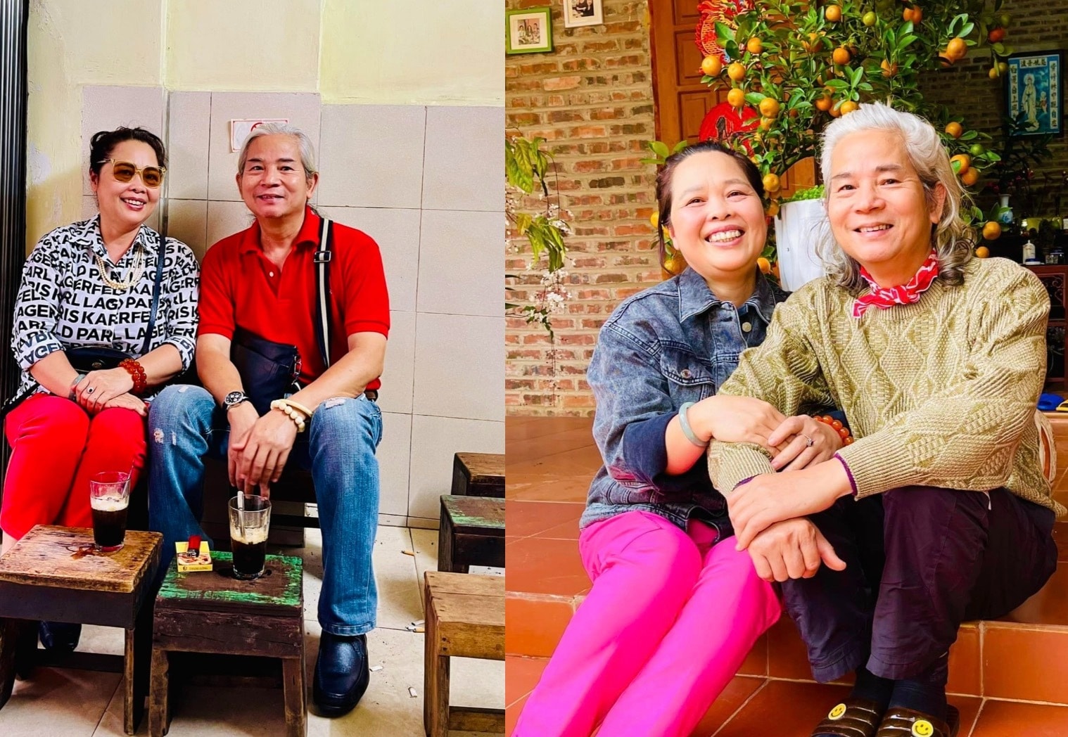 NSƯT Vũ Đình Thân sống bình yên bên người vợ kém 10 tuổi.
