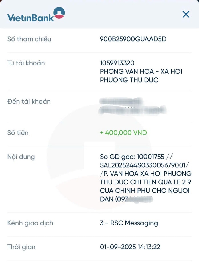 Các ngân hàng TP HCM , Đồng Nai chi trả quà tặng 1 . 100 Tỉ đồng cho người dân - Ảnh 2.