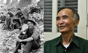 Gặp lại người lính trong bức ảnh 'Nụ cười chiến thắng bên Thành cổ Quảng Trị'