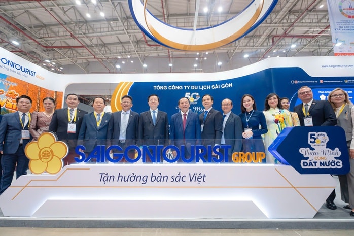 Saigontourist Group tự hào là “Nhà tài trợ Kim Cương”, áp dụng loạt ưu đãi du lịch tại ITE HCMC 2025- Ảnh 1. Saigontourist Group tự hào là “Nhà tài trợ Kim Cương”, áp dụng loạt ưu đãi du lịch tại ITE HCMC 2025- Ảnh 1.