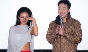 Văn Mai Hương khóc khi được Trấn Thành khen 'nghệ sĩ tính hiếm có của showbiz'