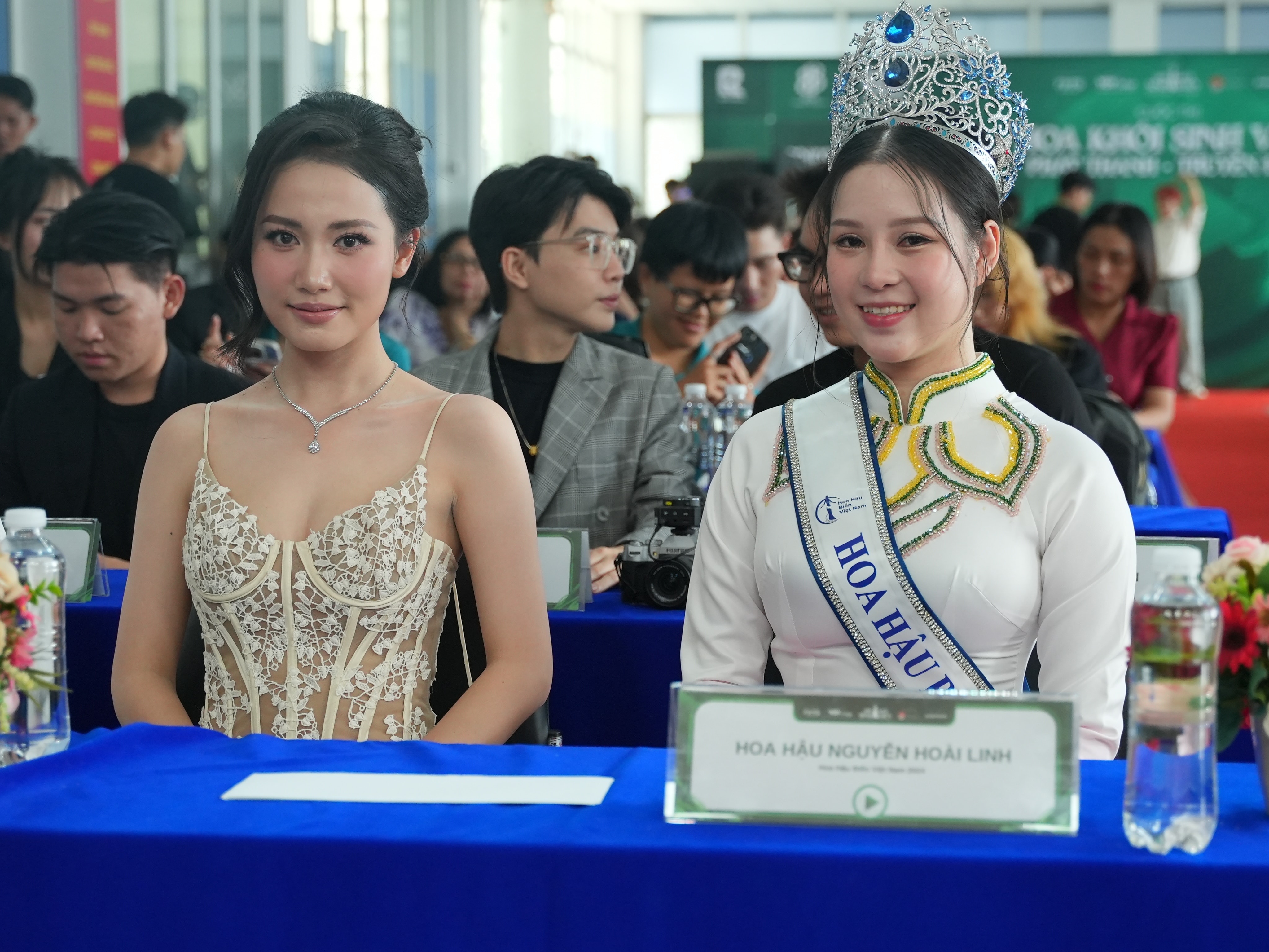 Hoa hậu biển Việt Nam 2024 Nguyễn Hoài Linh tại Lễ Công bố cuộc thi 