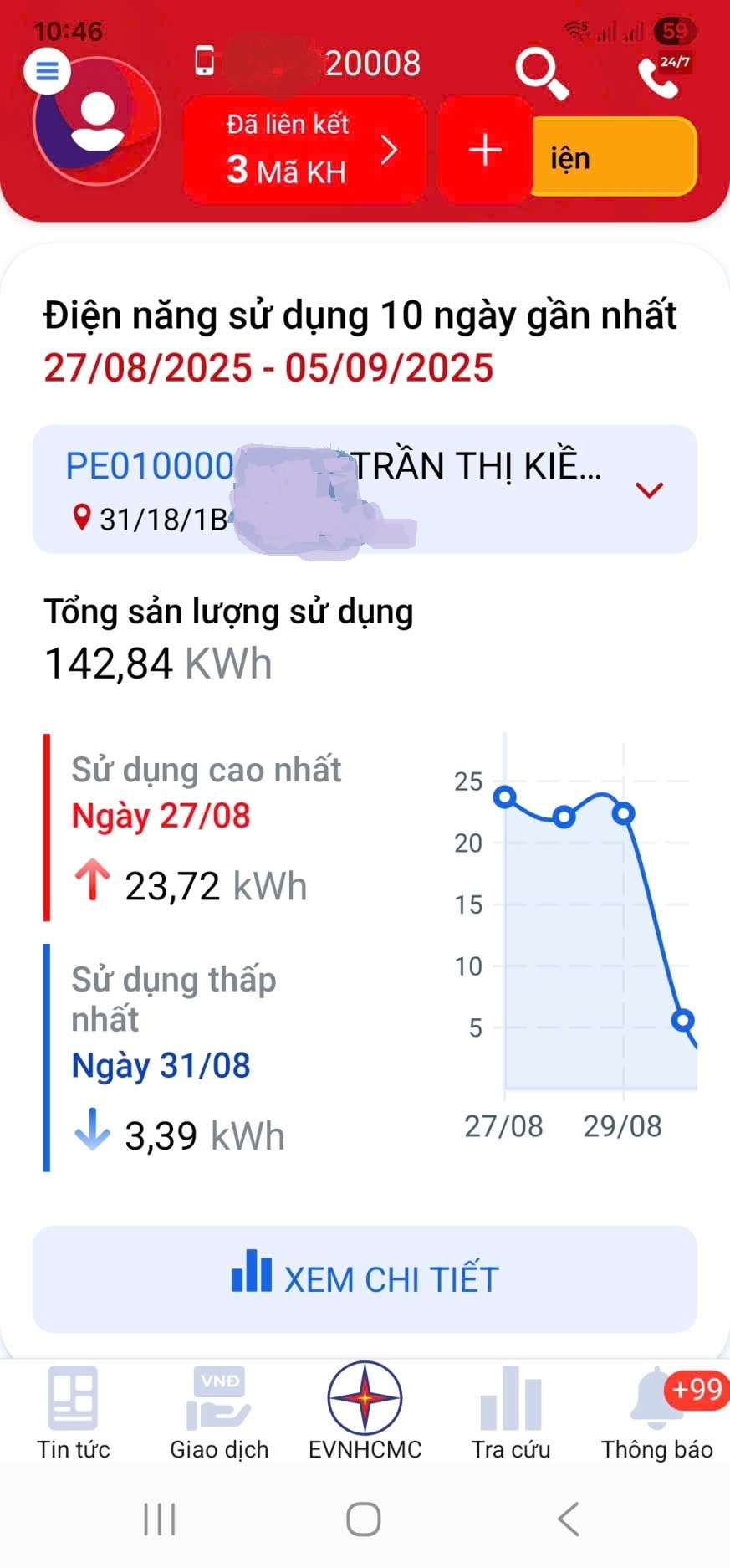 Điện lực TP HCM: Công khai lượng điện tiêu thụ hàng ngày trên App- Ảnh 4.