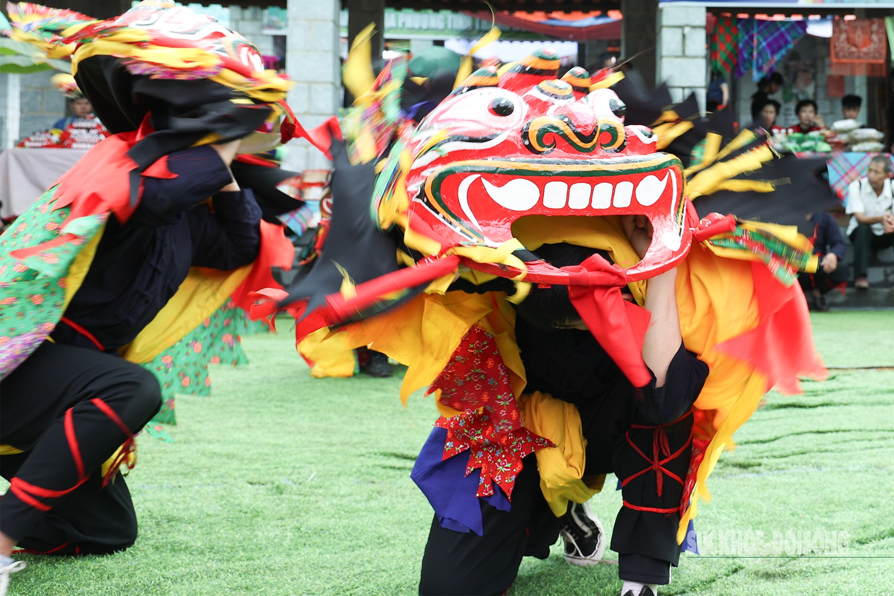 Độc đáo màn múa Sư tử mèo- Ảnh 7.