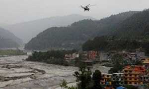 Hàng chục người mất tích sau trận lũ ở biên giới Nepal-Trung Quốc