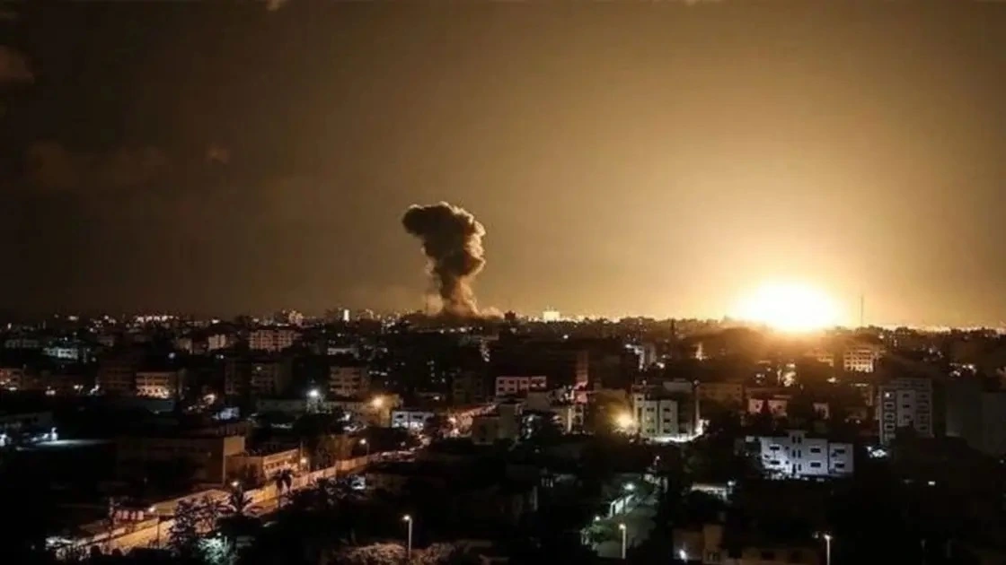 Một vụ không kích của Israel nhằm vào Syria trước đây. (Ảnh: Alarabiya)