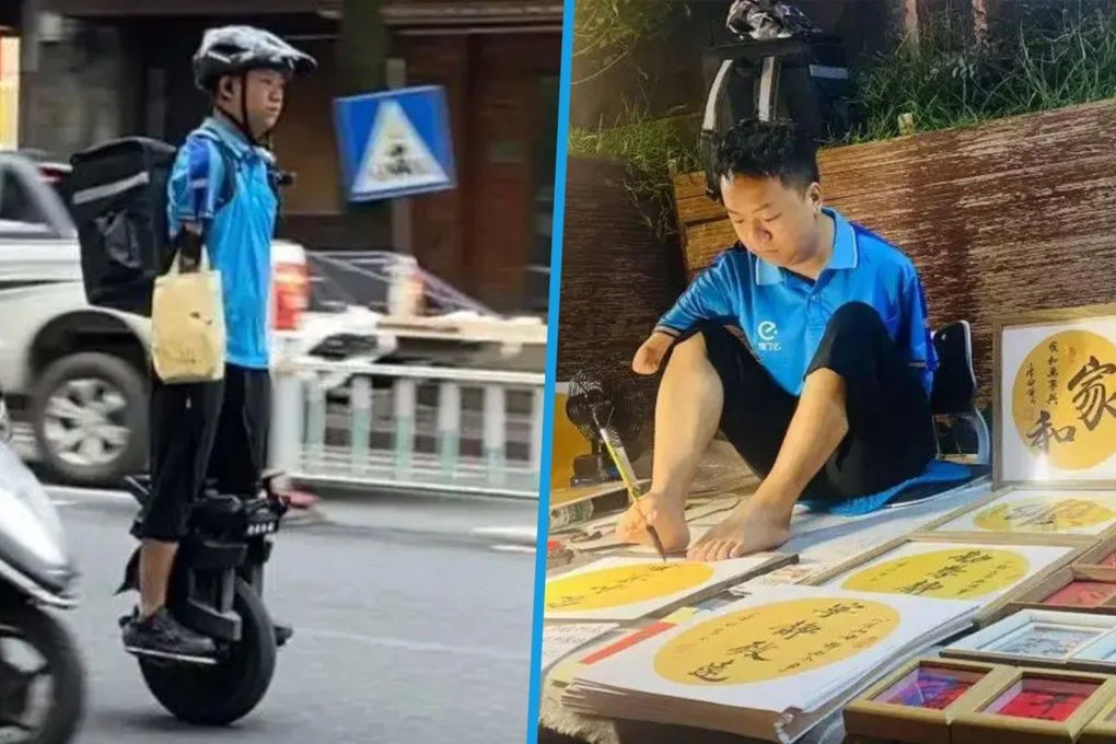 Nam tài xế không tay, làm 2 nghề cùng lúc để nuôi gia đình - 1