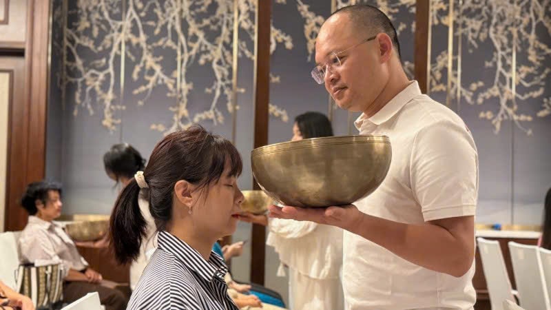 Ứng dụng âm thanh trị liệu để chăm sóc thể chất, sức khoẻ tinh thần- Ảnh 3. Ứng dụng âm thanh trị liệu để chăm sóc thể chất, sức khoẻ tinh thần- Ảnh 3.
