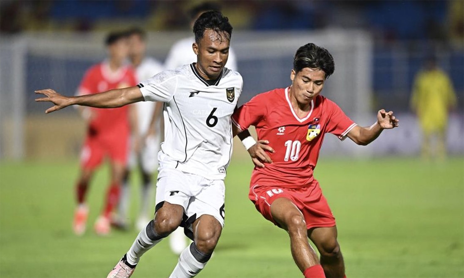 U23 Indonesia không thắng được U23 Lào ở vòng loại U23 châu Á 2026.