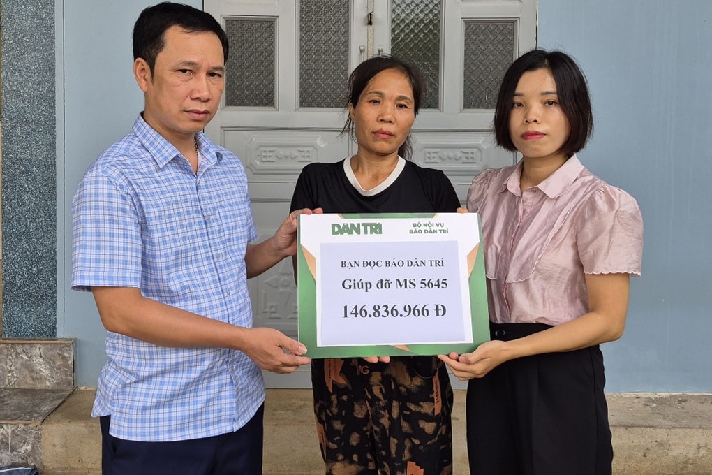 Bạn đọc báo Dân trí tiếp thêm hy vọng đến nam sinh mắc bệnh hiểm nghèo - 1
