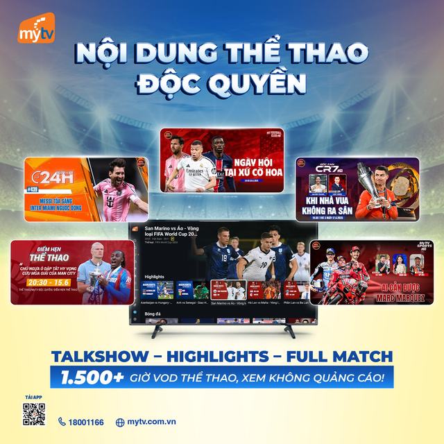Khai hỏa mùa giải 2025 - 2026: MyTV mang cả châu Âu về ngôi nhà của bạn- Ảnh 1. Khai hỏa mùa giải 2025 - 2026: MyTV mang cả châu Âu về ngôi nhà của bạn- Ảnh 1.