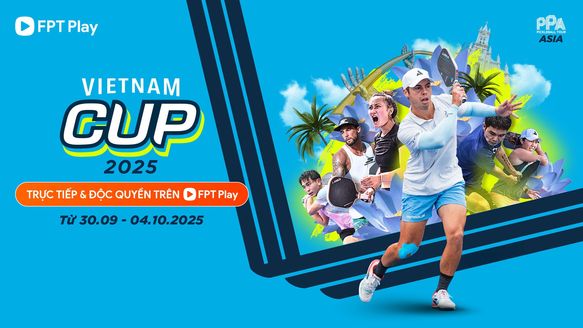 FPT Play đồng tổ chức, phát sóng độc quyền PPA Tour Asia - Vietnam Cup 2025 - 1