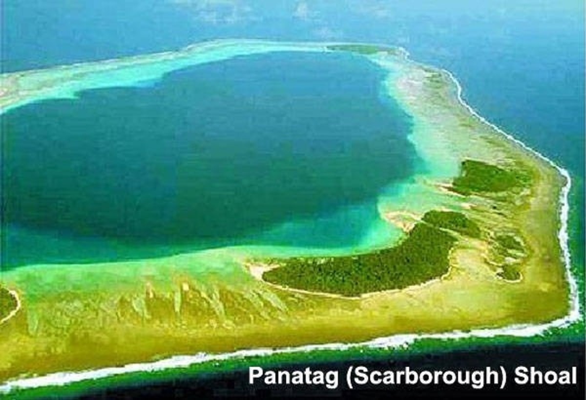 Bãi cạn Scarborough/Hoàng Nham. (Nguồn: philstar.com)