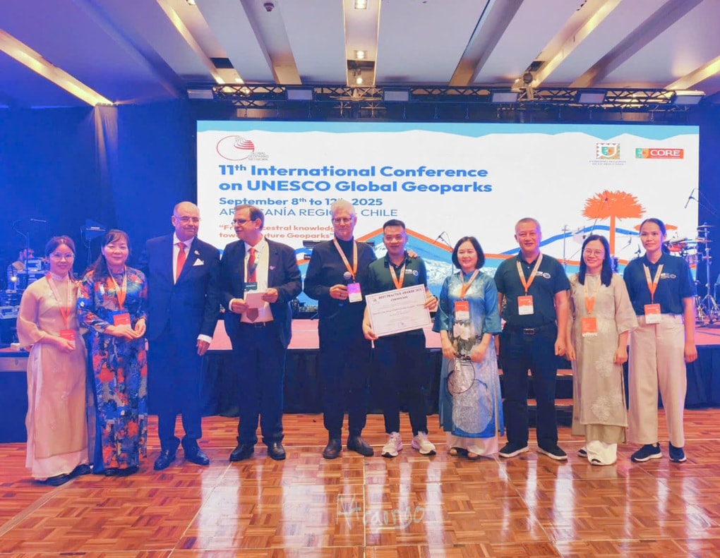Công viên địa chất Non nước Cao Bằng nhận giải thưởng quốc tế của UNESCO - 1