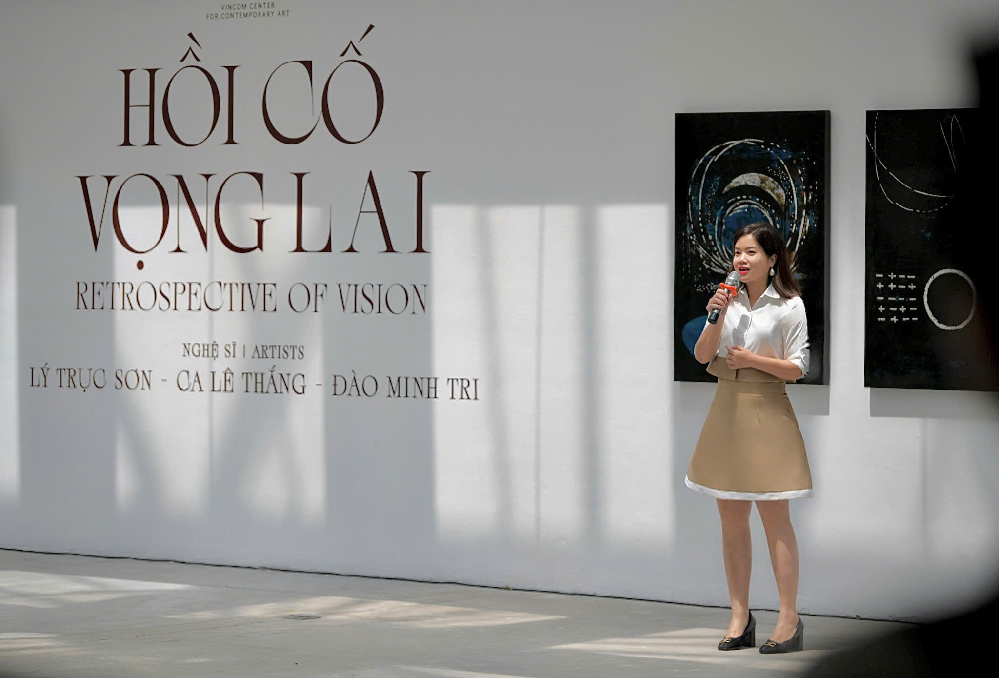 Chị Trà My - Giám đốc VCCA - chia sẻ: 