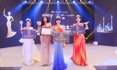 Tài năng nổi bật, cô gái Hà Thành Phạm Bích Thuỷ đăng quang Hoa hậu Đại dương Doanh nhân quốc tế 2019
