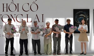 VCCA tổ chức triển lãm 'Hồi cổ vọng lai' tôn vinh 3 họa sĩ gạo cội