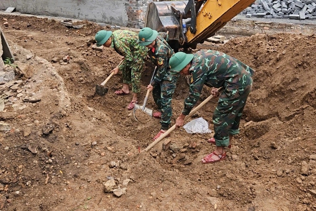 Phát hiện 2 hài cốt liệt sỹ tại khu di tích gần Thành cổ Quảng Trị - 1