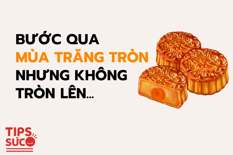 Bí kíp ăn bánh Trung Thu không lên kí 